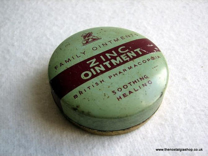 Zinc Ointment Tin. (ref Nos023)