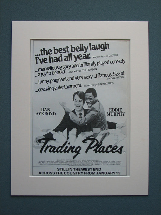 Trading Places 1984 Original advert (ref AD546)