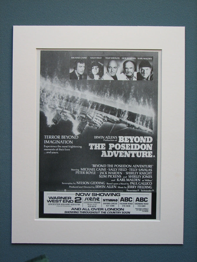 Beyond The Poseidon Adventure 1979 Original advert (ref AD559)