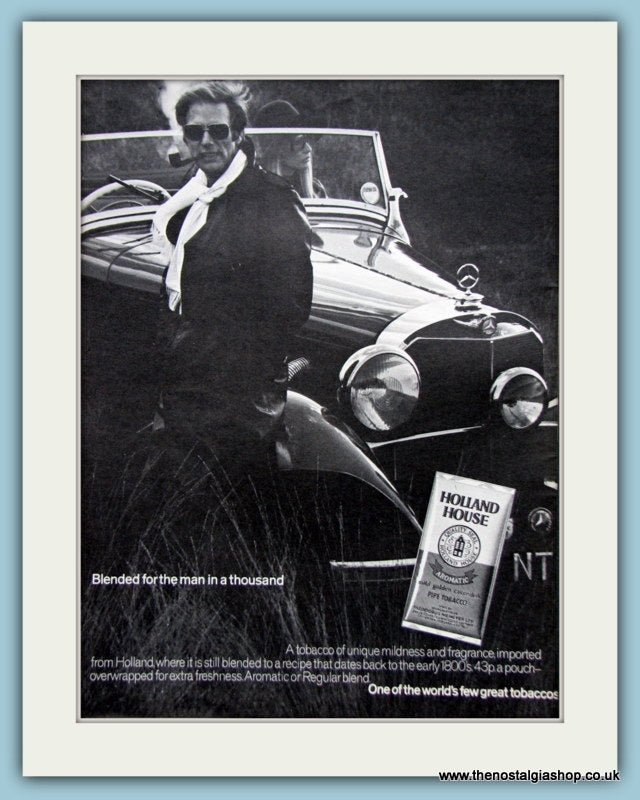 Holland House Tobacco Original Advert 1971 (ref AD6015)
