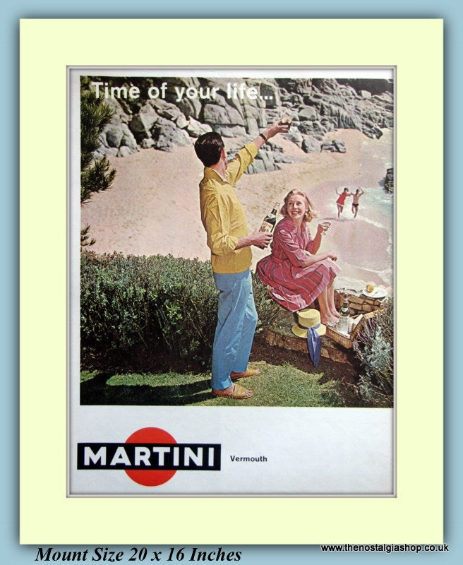 Martini Vermouth Original Advert 1966 (ref AD9420)