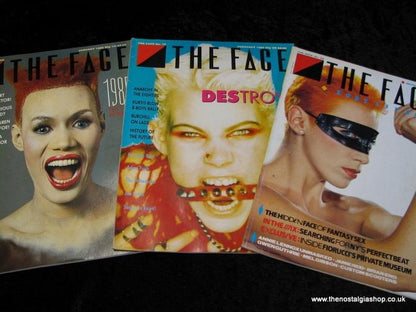 The Face, Vol 1 Full Collection, issues 1-100.