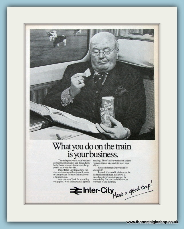 Inter-City Have A Good Trip! Original Advert 1979 (ref AD2283)