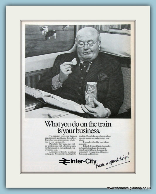 Inter-City Have A Good Trip! Original Advert 1979 (ref AD2283)