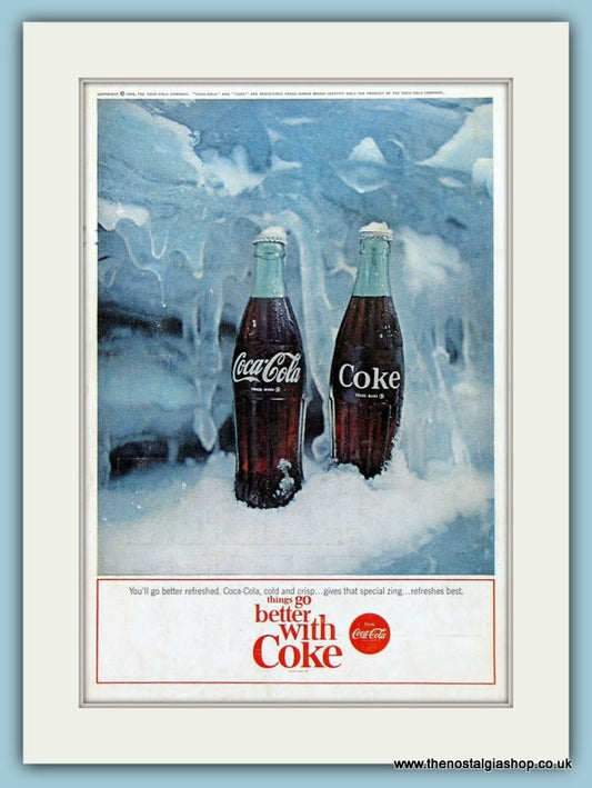 Coca Cola Original Advert 1964 (ref AD2253)