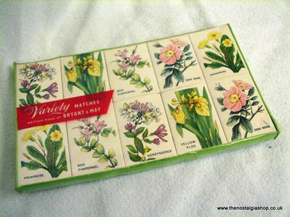 Variety Matches, Vintage Sealed Pack  (ref nos079)