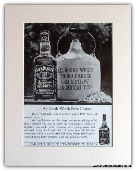 Jack Daniel's Set of 4 Original Adverts 1992,98,01 (ref AD2702)