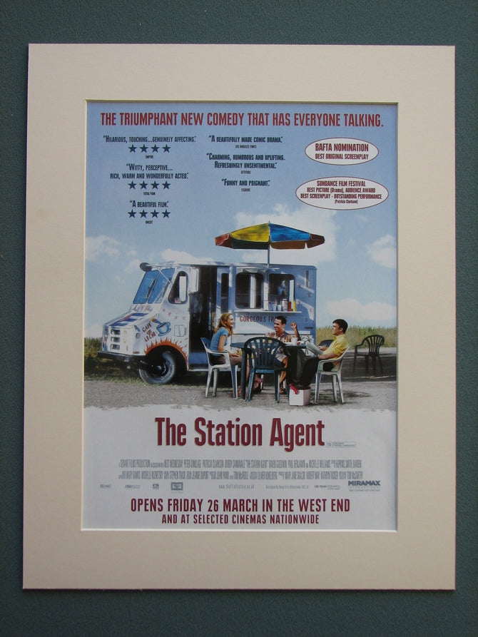 The Station Agent 2004 Original advert (ref AD696)