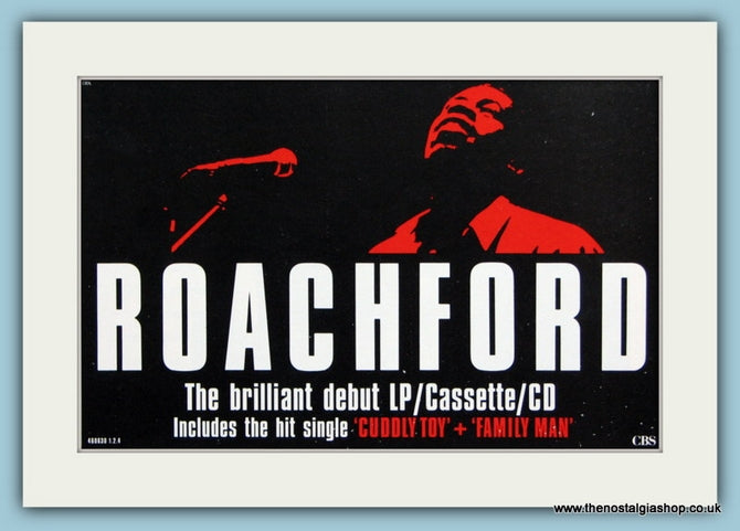 Roachford Original Advert 1989 (ref AD1929)