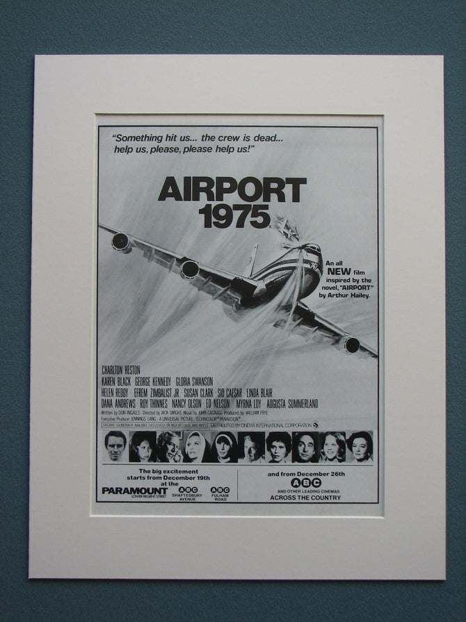 Airport 1975 Original advert (ref AD579)