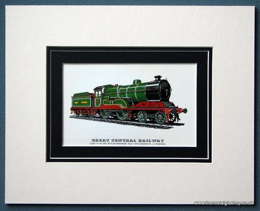 Great Central Railway 'Butler-Henderson' Mounted Print (ref SP74)