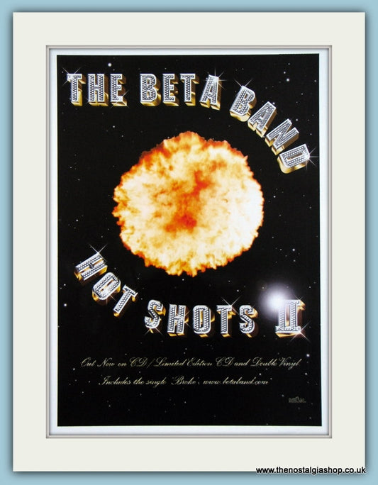 The Beta Band - Hot Shots II 2001 Original Advert (ref AD3296)