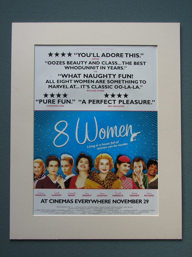 8 Women 2003 Original advert (ref AD791)