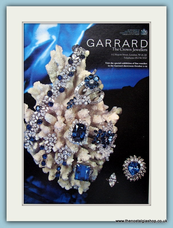 Garrard Jewellers Original Advert 1973 (ref AD6238)
