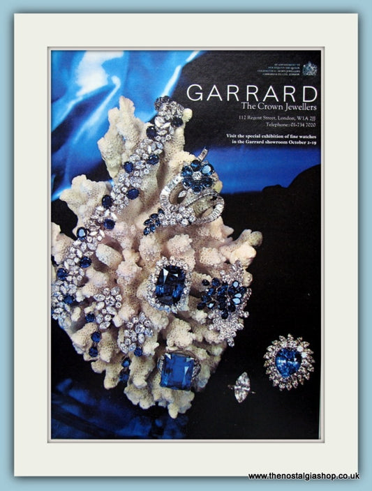 Garrard Jewellers Original Advert 1973 (ref AD6238)