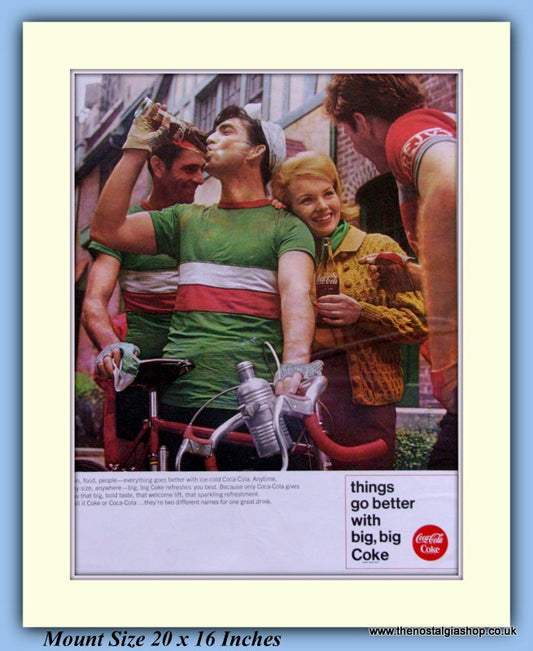 Coca-Cola Original Drink Advert 1966 (ref AD9326)