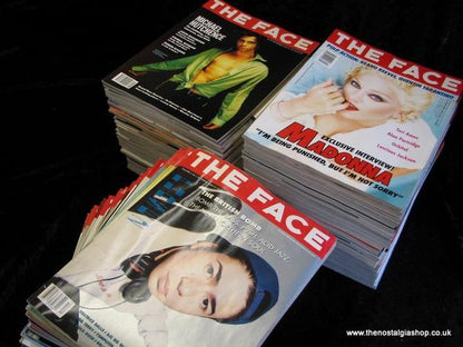 The Face, Vol 2 Full Collection, issues 1-100