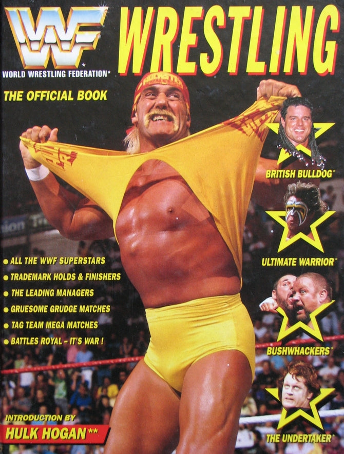 WWF Wrestling The official book 1992 (ref b45)