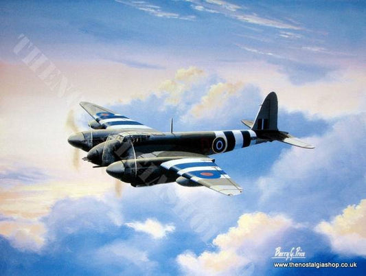 De Havilland Mosquito 'Tse Tse Fly' 1944. Aircraft Print (ref N18)