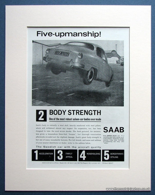 Sabb 1962 Original Advert (ref AD1492)