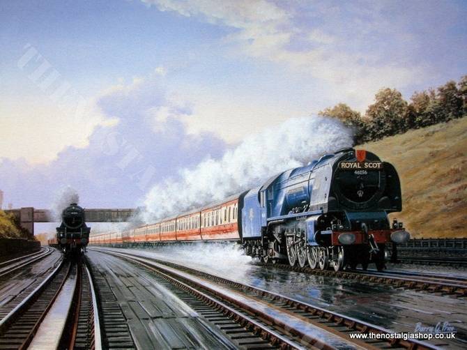 Royal Scot, Railway print (ref N42)