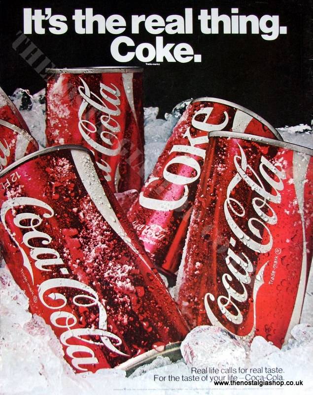 Coca-Cola 1970 Original Advert (ref AD4021)