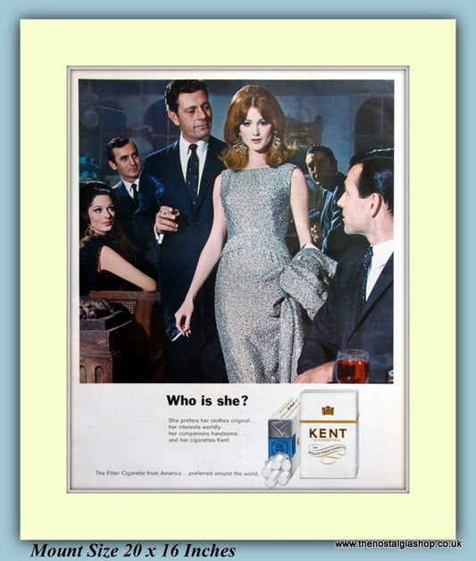 Kent Cigarettes Original Advert 1966 (ref AD9427)