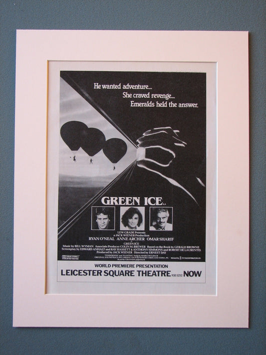 Green Ice Original Advert (ref AD475)