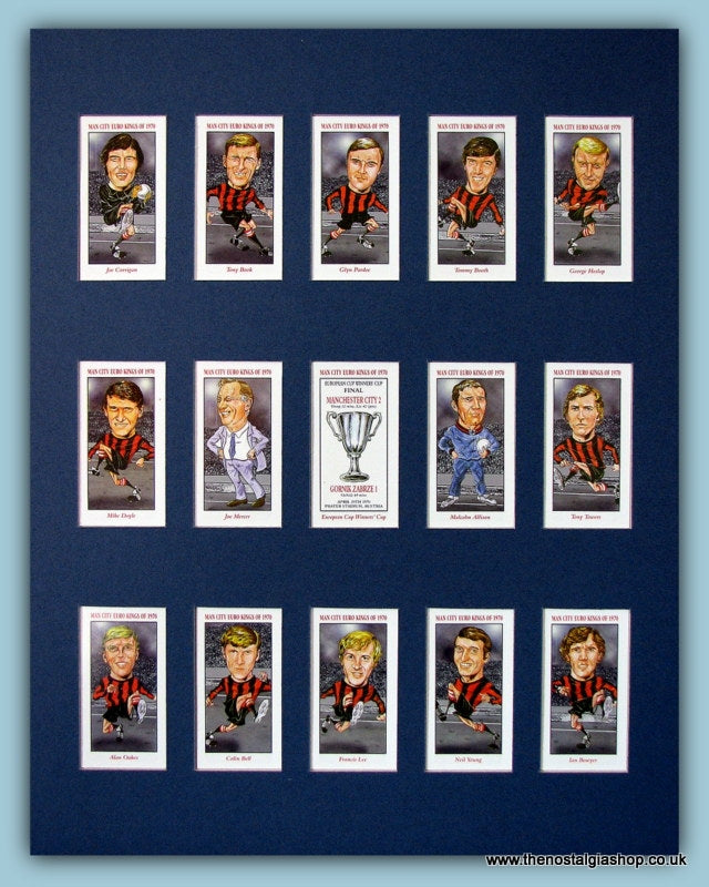 Manchester City Euro Kings 1970, Football Card Set