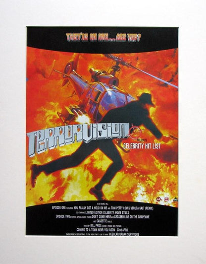 Terrorvision Set of 3 Original adverts 1996 (ref AD889)