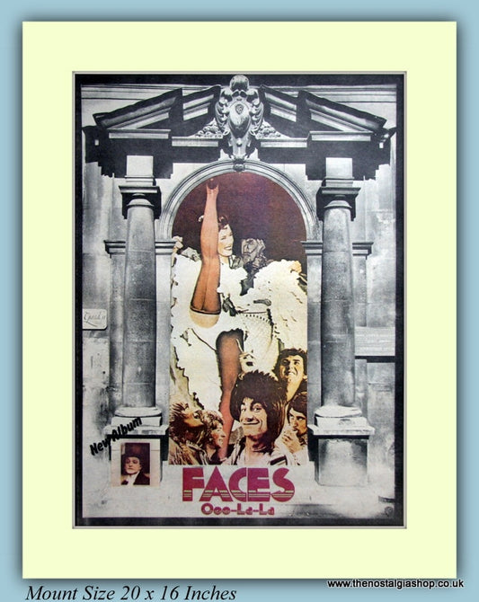 Faces Ooo-La-La Original Advert 1973 (ref AD9132)