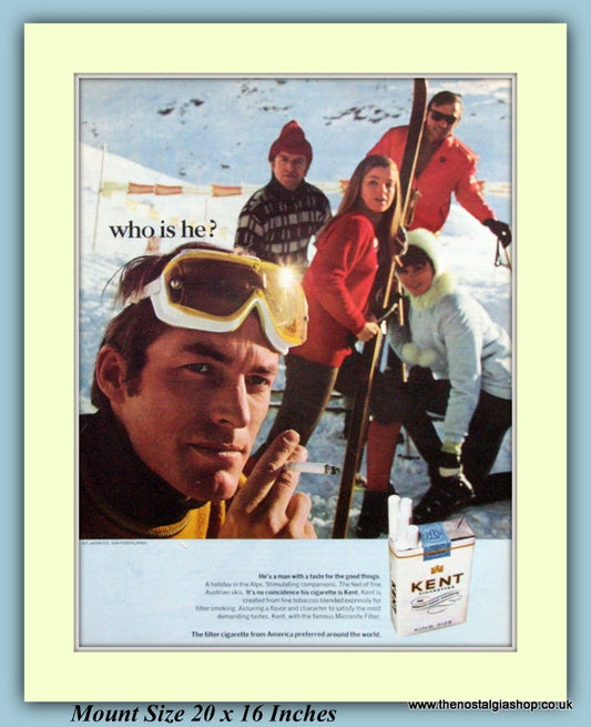 Kent Cigarettes Original Advert 1968 Original Advert (ref AD9357)