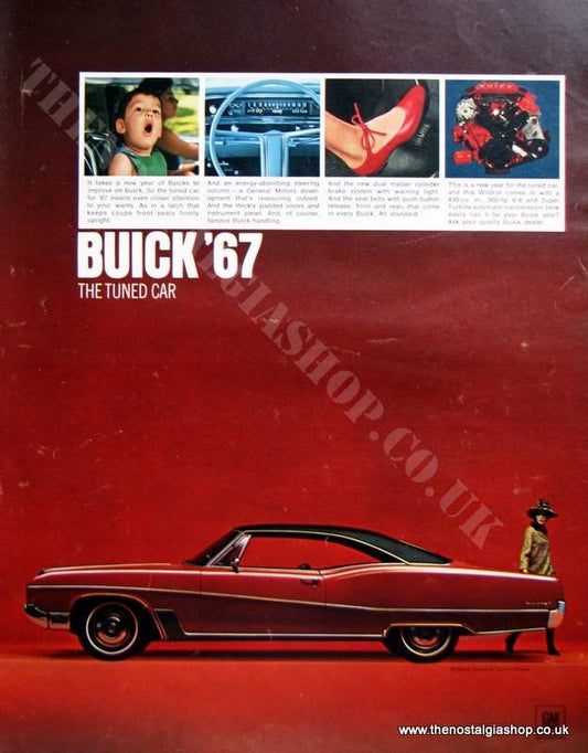 Buick Wildcat Sport Coupe 1967 Original Advert (ref AD4067)
