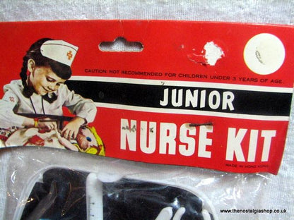 Junior Nurse Kit, 1960s Toy Unused. (ref Nos101)