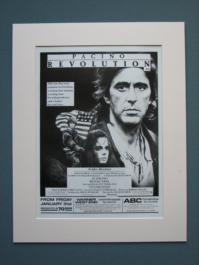 Revolution 1986 Original advert (ref AD539)