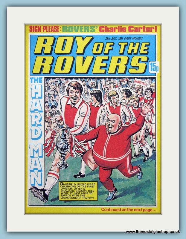Roy Of The Rovers Lot Of 3 Original Covers 1980s (ref AD2995)
