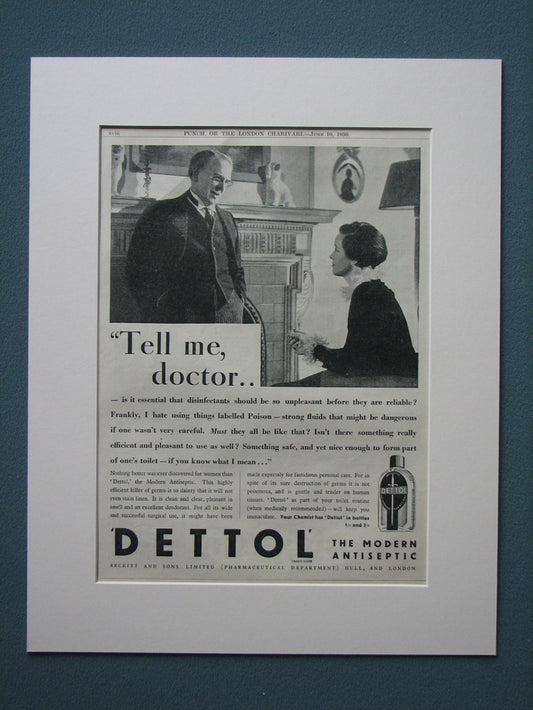 Dettol 1936 Original advert (ref AD842)