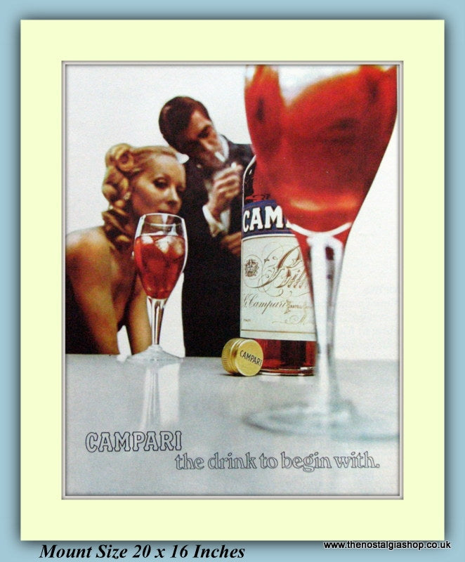 Campari Original Advert 1969 (ref AD9345)