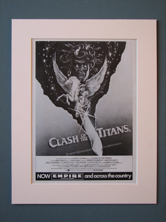 Clash of the Titans 1981 Original advert (ref AD453)