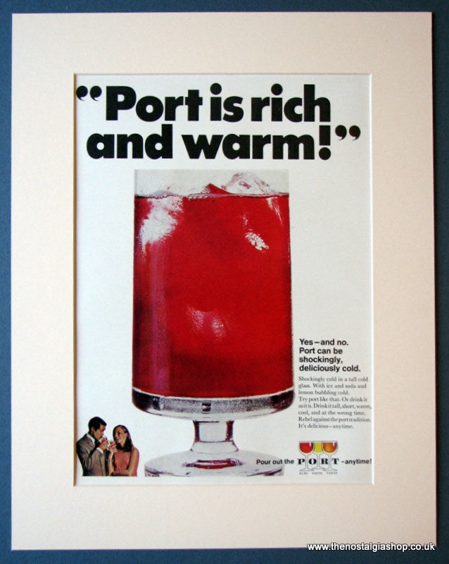 Port 1967 Original Advert (ref AD1152)