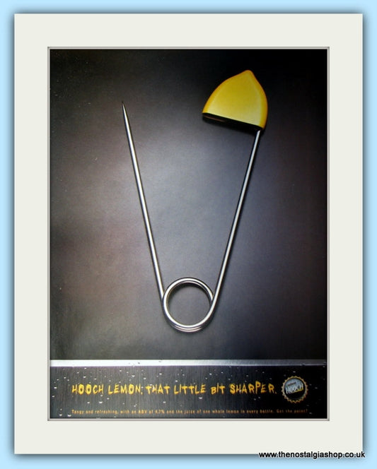 Hooch Lemon Original Advert 1998 (ref AD4930)