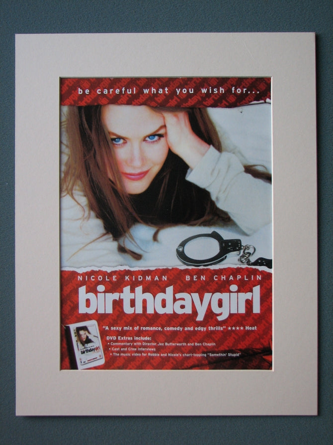 Birthday Girl Original Advert 2003 (ref AD524)