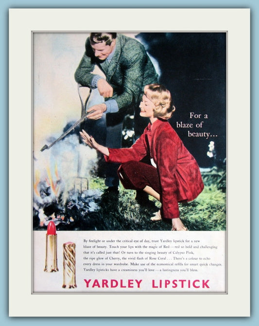 Yardley Lipstick Original Advert 1959 (ref AD3725)