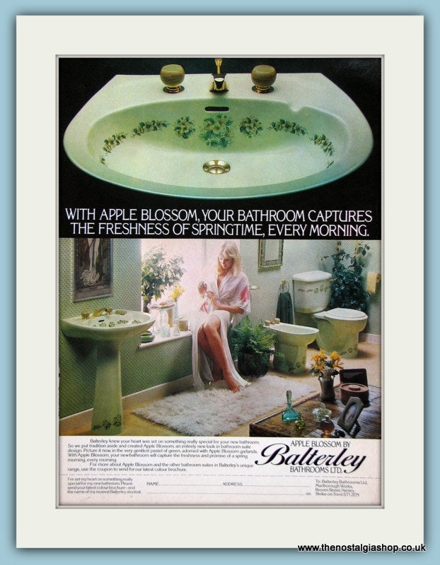 Balterley Bathrooms Original Advert 1978 (ref AD2378)