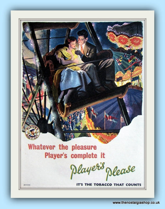 Players Navy Cut. Original Advert 1953 (ref AD8031)