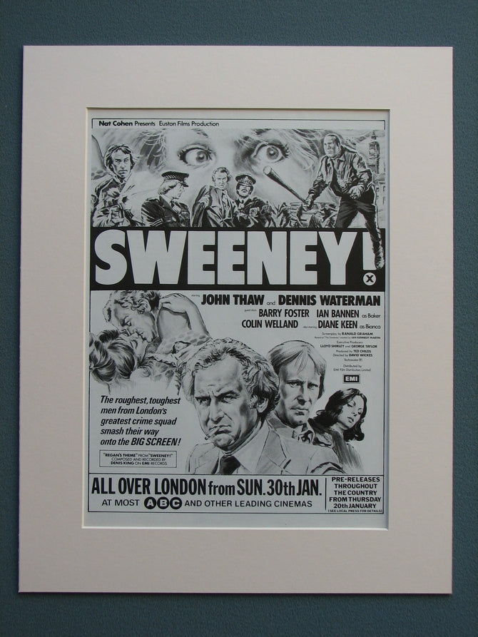 Sweeney 1977 Original advert (ref AD618)