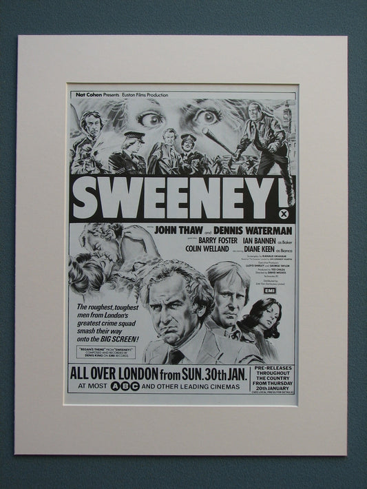 Sweeney 1977 Original advert (ref AD618)