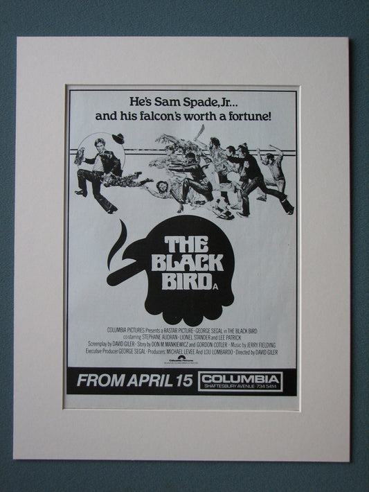 The Black Bird 1976 Original advert (ref AD500)