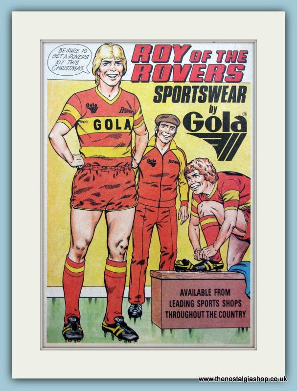 Gola Sportswear Original Advert 1981 (ref AD2621)