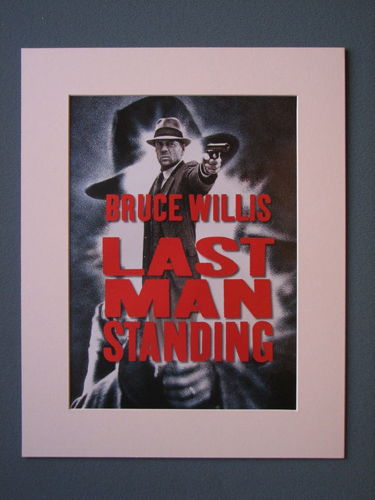 Last Man Standing 1996 Original advert (ref AD534)